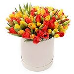 Тюльпаны в коробке