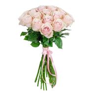 Букет з ніжно-рожевих еквадорських троянд