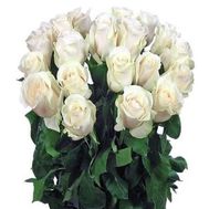 21 імпортна троянда на довгій ніжці