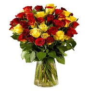 35 високих імпортних троянд