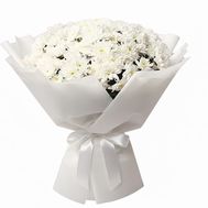 Букет білих хризантем