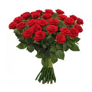 Букет із 29 червоних троянд