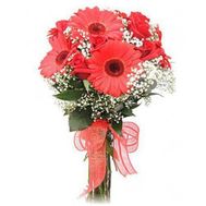 Гербери і троянди