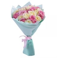 Оригінальний букет із 25 троянд