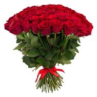 101 червона троянда 50 см