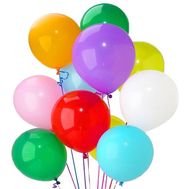15 яскравих різнокольорових повітряних кульок