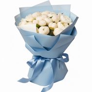 17 білих півоній