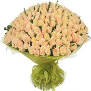 251 кремова троянда 60 см