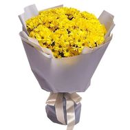 Букет 9 ромашкових хризантем