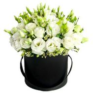 Букет еустом в коробці