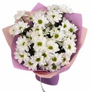 Букет із 5 ромашкових хризантем