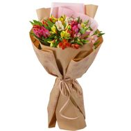 Букет із 9 альстромерій