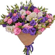 Букет 35 різнокольорових еустом