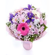 Букетик з ірисами