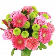 Яскравий букет квітів