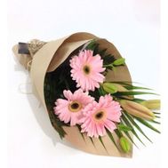 Лілія і гербери