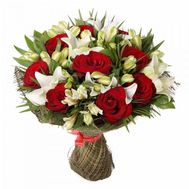 Незвичайний букет квітів