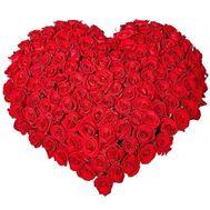 Серце з 101 троянди