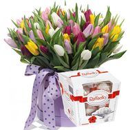 Коробка із 101 тюльпана