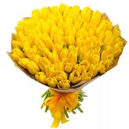 111 жовтих тюльпанів