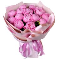 15 рожевих піоній