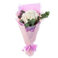 Букет білої гортензії