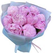 Букет із 11 півоній