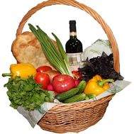 Продуктовий подарунок жінці