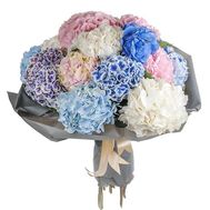 Розкішний букет гортензії