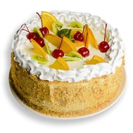 Торт фруктовий