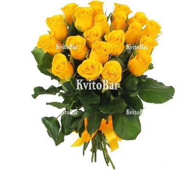 21 жовта троянда