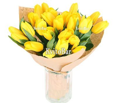 21 жовтий тюльпан