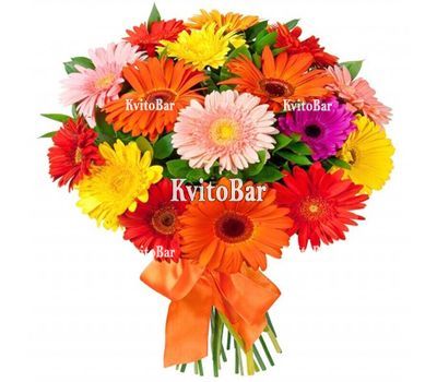 Букет из 17 гербер