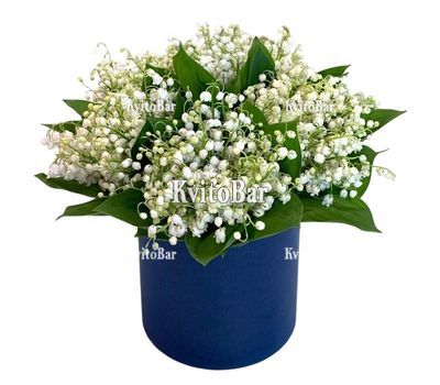 Букет конвалій в коробці