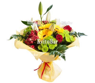 Яскравий букет мікс