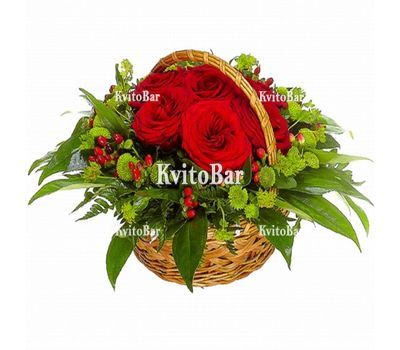 Корзинка цветов