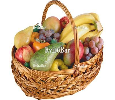 Подарунковий фруктовий кошик