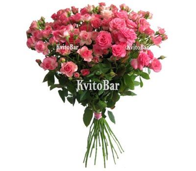 15 кустовых роз