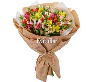 19 альстромерій