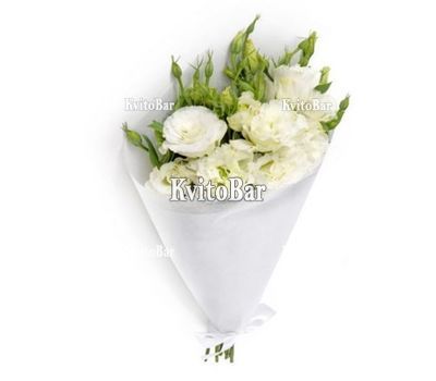 5 білих еустом