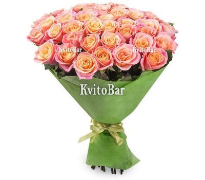 51 персикова троянда