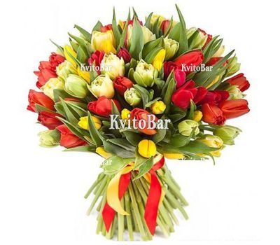 75 тюльпанів