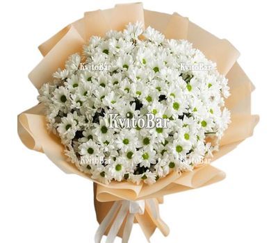 Букет 21 ромашкова хризантема