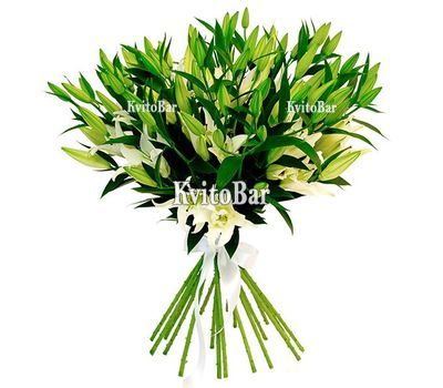 Bouquet of 17 lilies