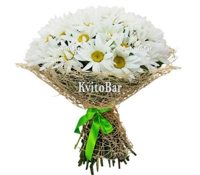 Великий букет із 35 ромашок