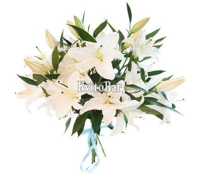 Букет із 5 лілій