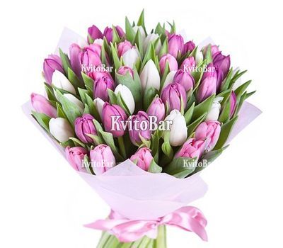 Букет із 51 тюльпана