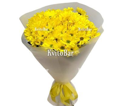 Букет із 7 хризантем