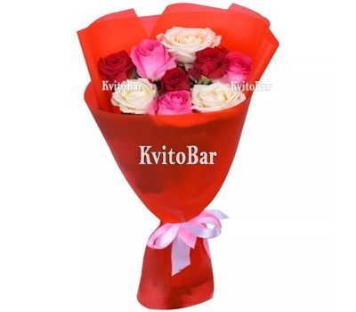 Букет із 9 троянд
