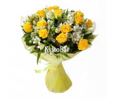 Гарний букет квітів